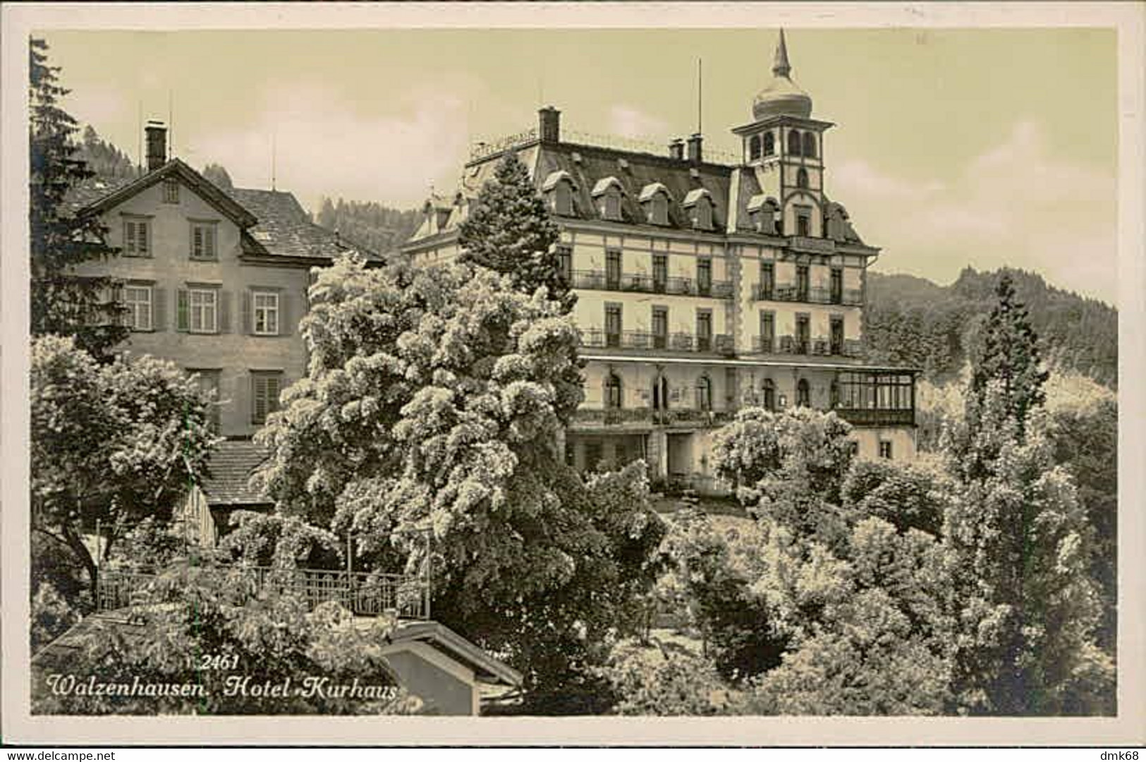 SWITZERLAND - WALZENHAUSEN - HOTEL KURHAUS - EDIT FREI & CO. 1920s (14147) - Walzenhausen