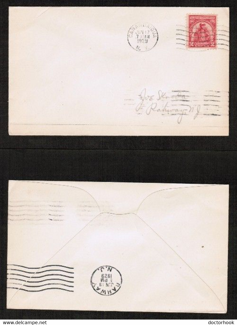 U.S.A.   Scott #657 On FIRST DAY COVER.---(JUNE/17/1929)---COVER 419 - 1851-1940