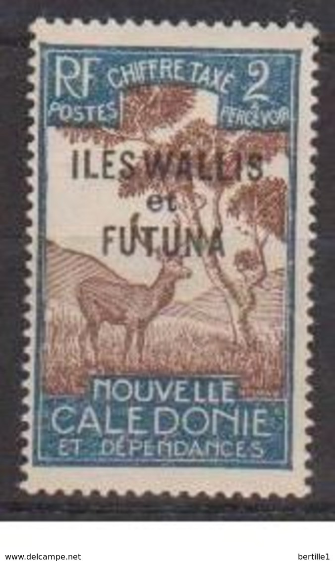 WALLIS ET FUTUNA        N°  YVERT  TAXE 11  NEUF AVEC CHARNIERES      ( CHAR   03/56 ) - Postage Due