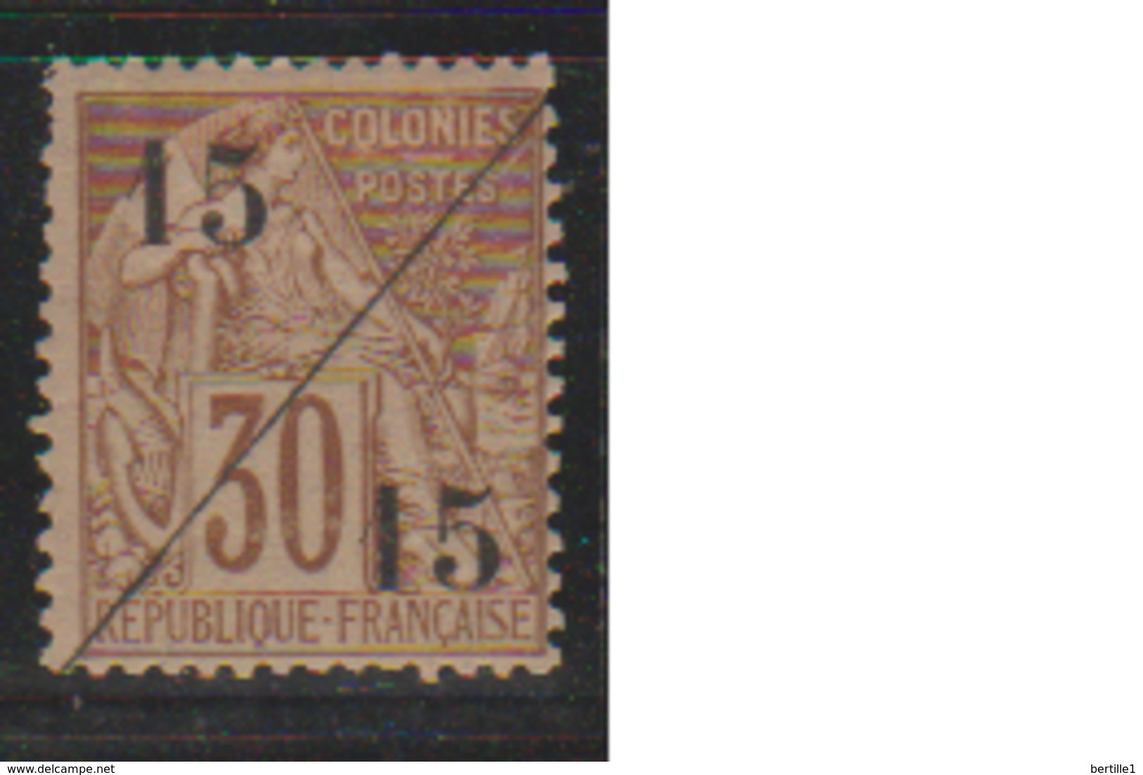 COCHINCHINE     N°  YVERT  :  5   NEUF AVEC  CHARNIERES      (  CH  01/45 ) - Unused Stamps