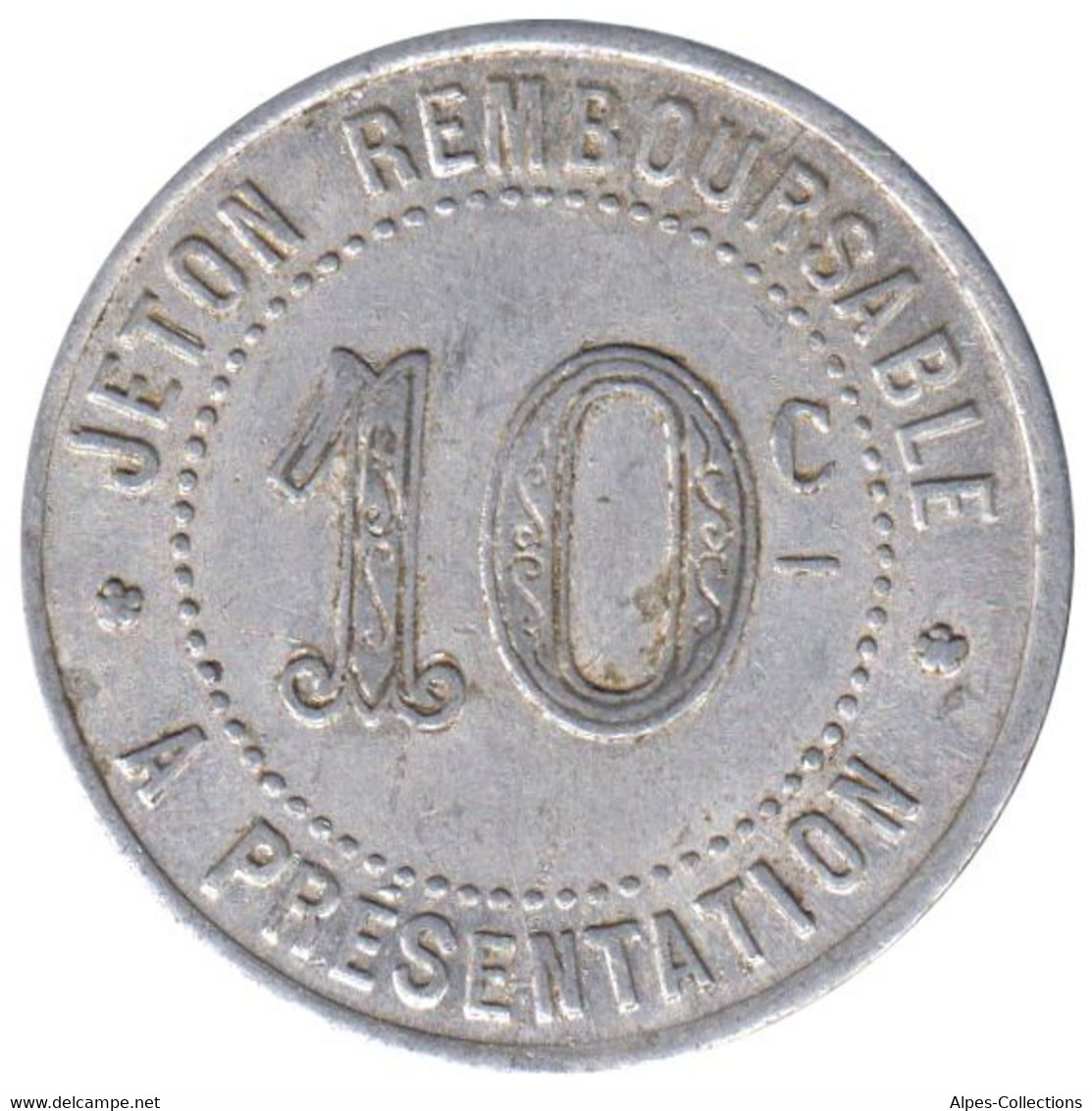 HERAULT - 03.06 - Monnaie De Nécessité - 10 Centimes 1922 - Monétaires / De Nécessité