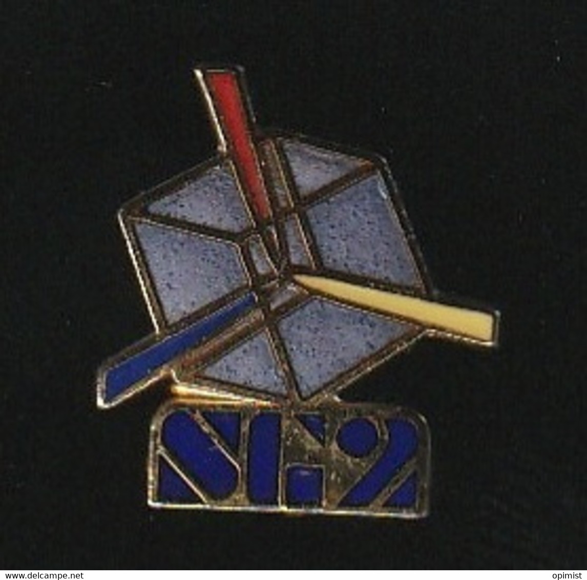 74377-Pin's.satellite Meteosat SG2. - Raumfahrt