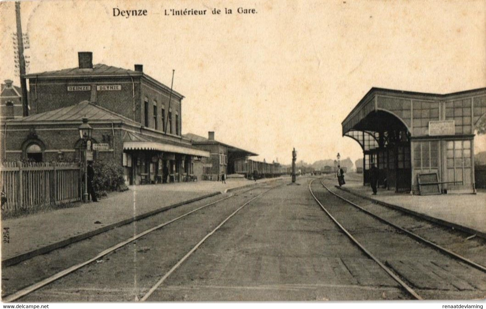 DEINZE - INTERIEUR DE LA GARE - Deinze