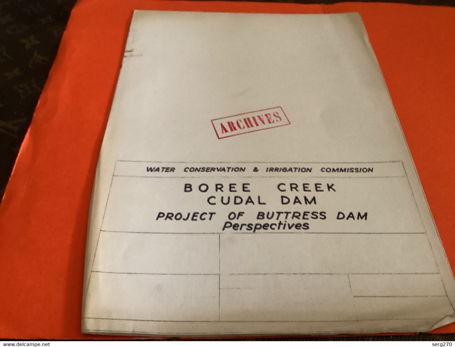 Plan   Boree Creek Caudal Dam  Gravity Dam With Overflow Spillway   Australie Australia) Barrage Archives - Public Works