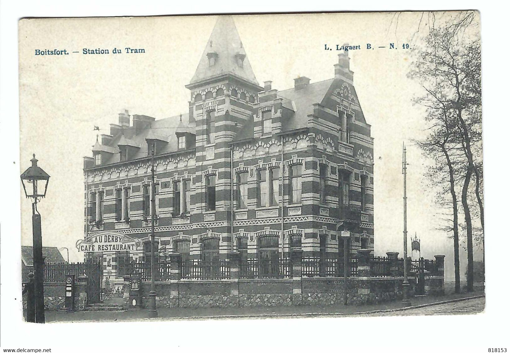 Boitsfort - Station Du Tram 1907 - Watermaal-Bosvoorde - Watermael-Boitsfort