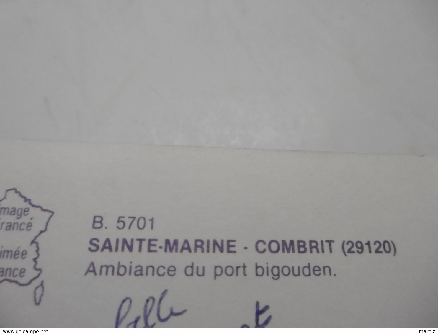 SAINTE-MARINE COMBRIT Ambiance Du Port Bigouden - Animation Bateaux De Pêche, Bretonne, Brouette - CPM 29 FINISTERE - Combrit Ste-Marine