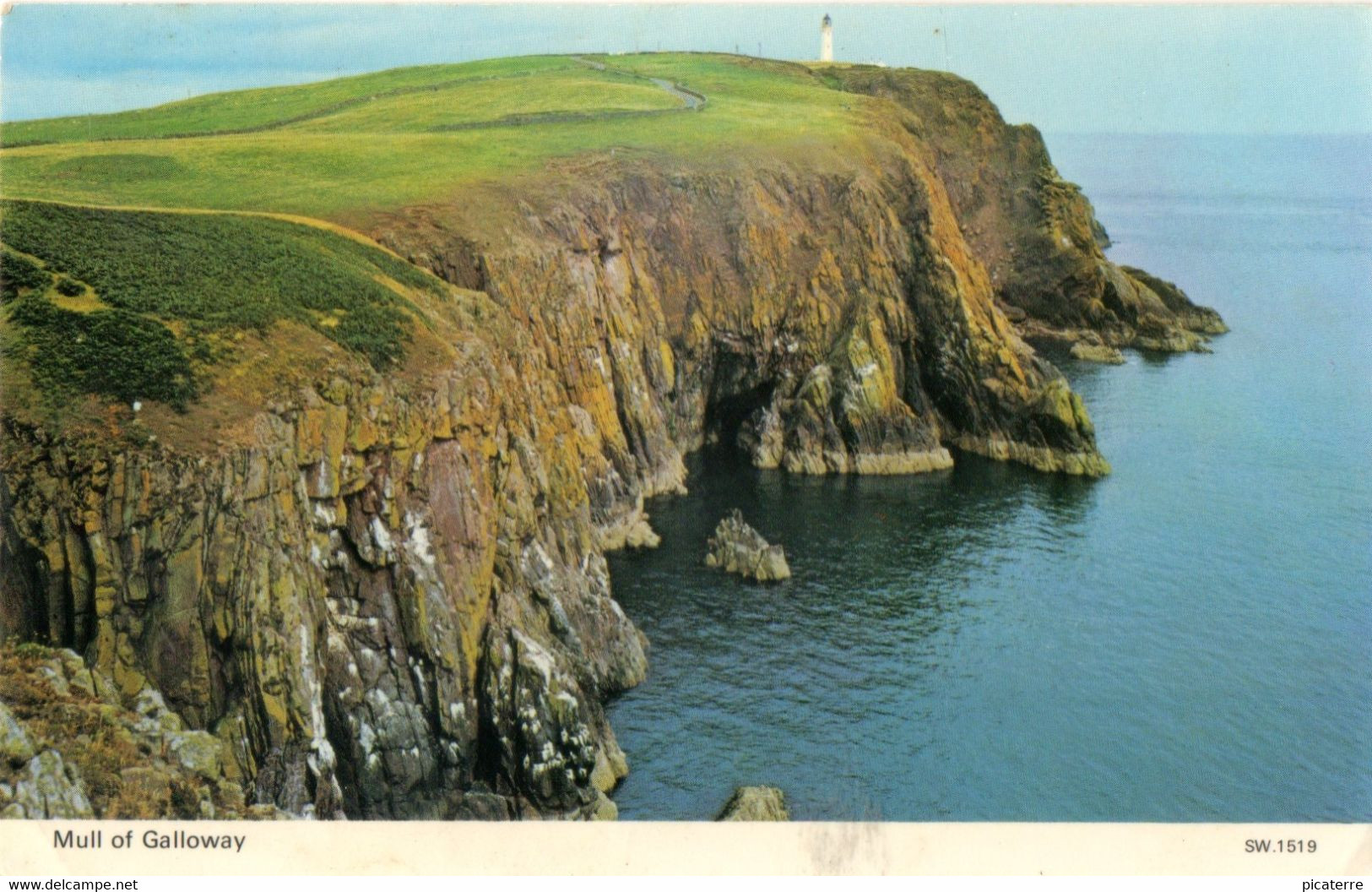 Mull Of Galloway (end Of The Rhins Of Galloway Peninsula ) -c1975-7p UK Regional Stamp - E.T.W.Dennis.SW 1519 - Wigtownshire