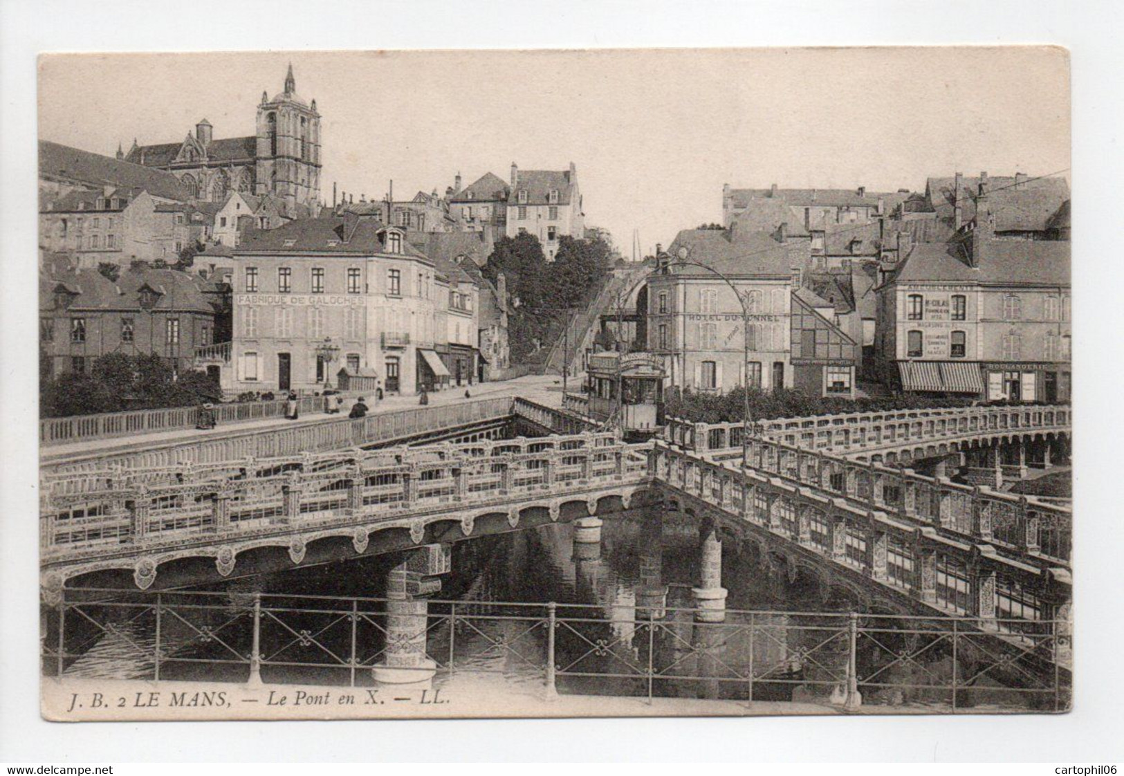 - CPA LE MANS (72) - Le Pont En X - Editions Lévy N° 2 - - Le Mans