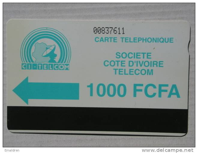 1000 FCFA, CI-Telecom - Costa De Marfil