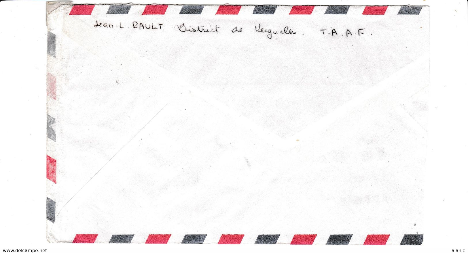 (TAAF) > 1955-1979// N°34 +38 POUR LA FRANCE 13/10/1973 - Cartas & Documentos