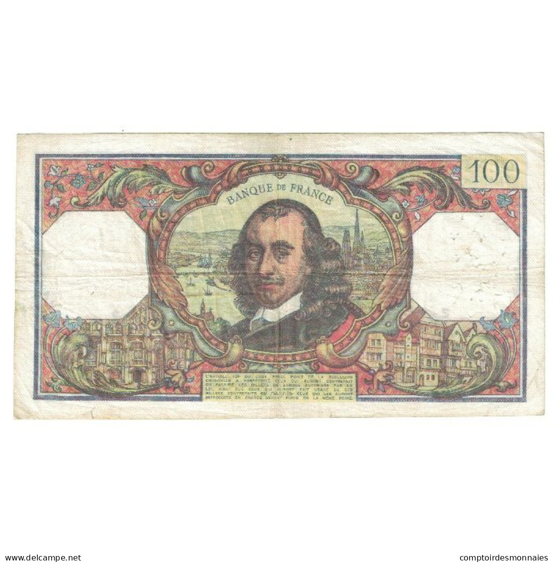 France, 100 Francs, Corneille, 1978, J.1151, TTB, Fayette:65.61, KM:149f - 100 F 1964-1979 ''Corneille''