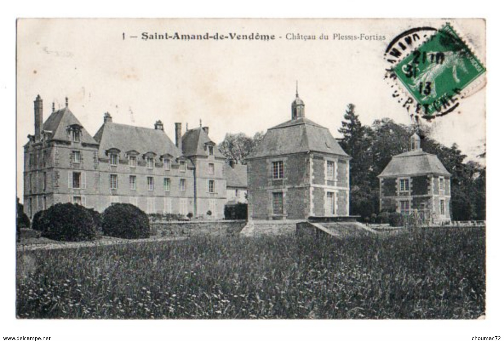 (41) 2687, Saint St Amand De Vendome, Château Du Plessis-Fortias - Saint Amand Longpre