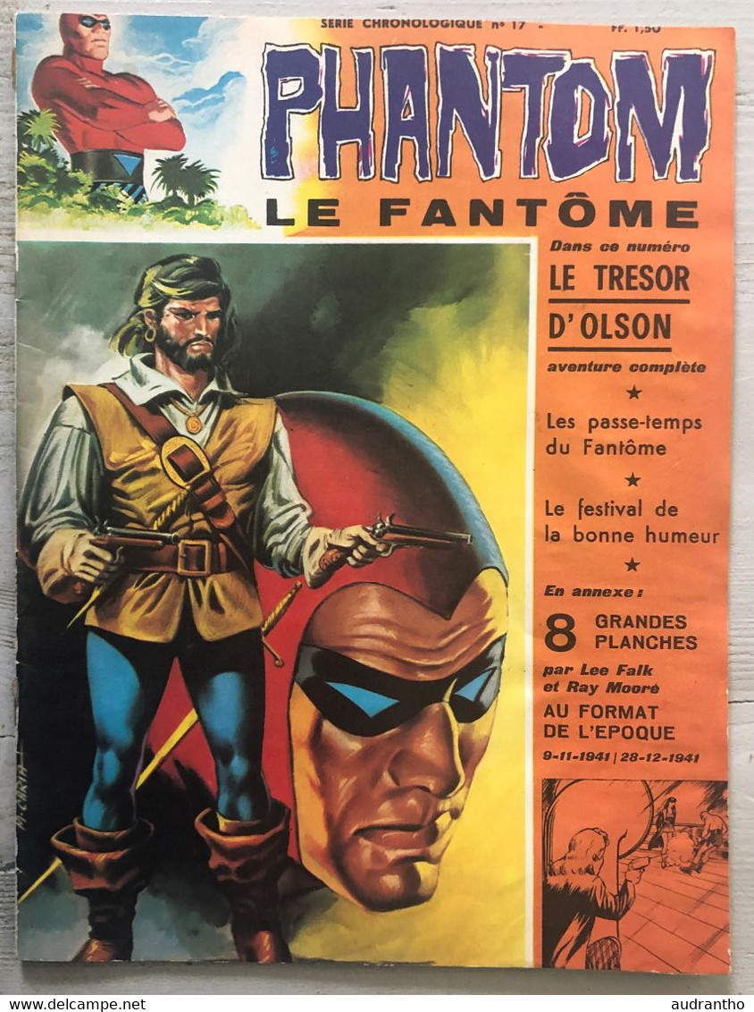 BD Phantom De 1972 Le Fantôme N°403 Le Trésor D'Olson - Phantom