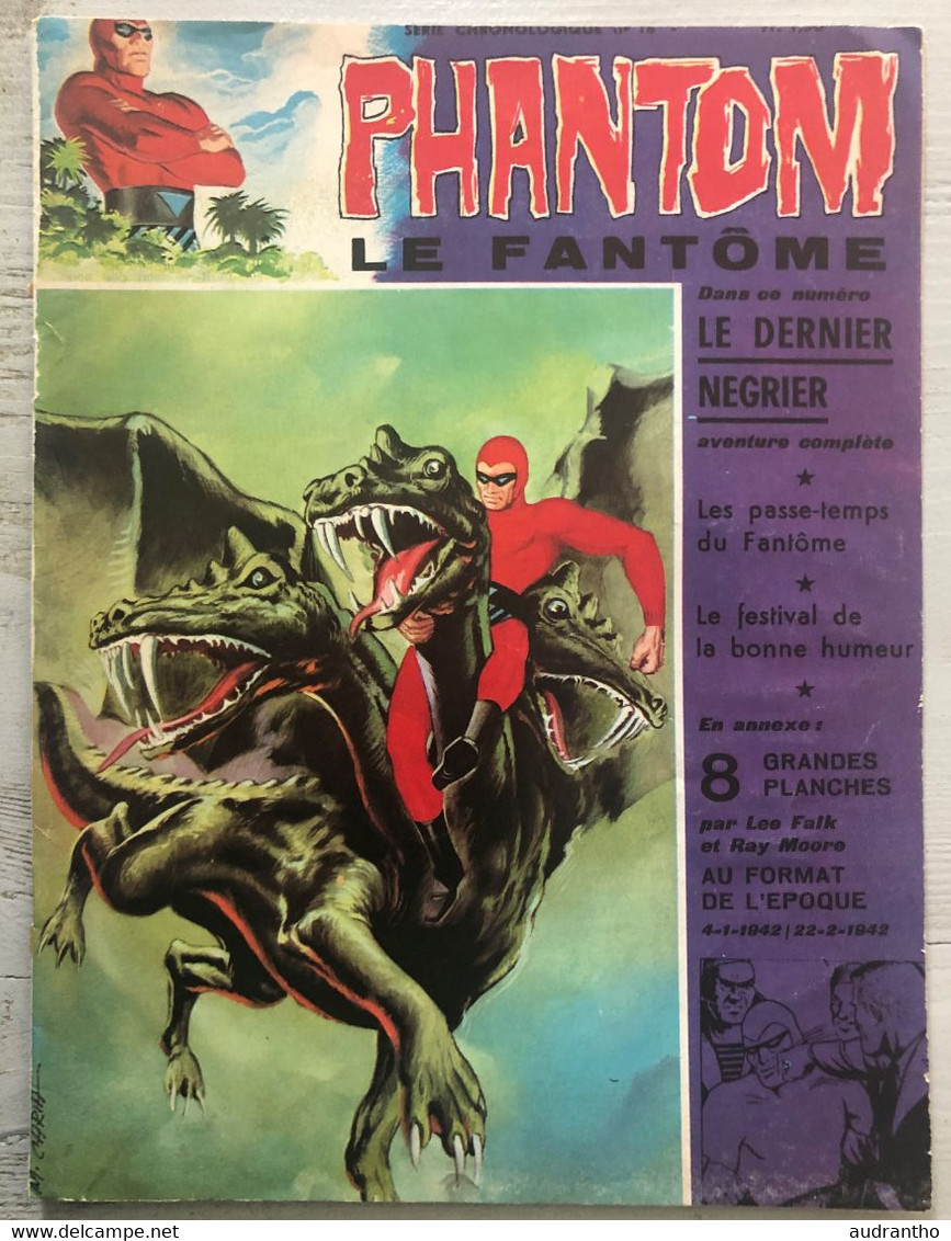 BD Phantom De 1972 Le Fantôme N°404 Le Dernier Négrier - Phantom