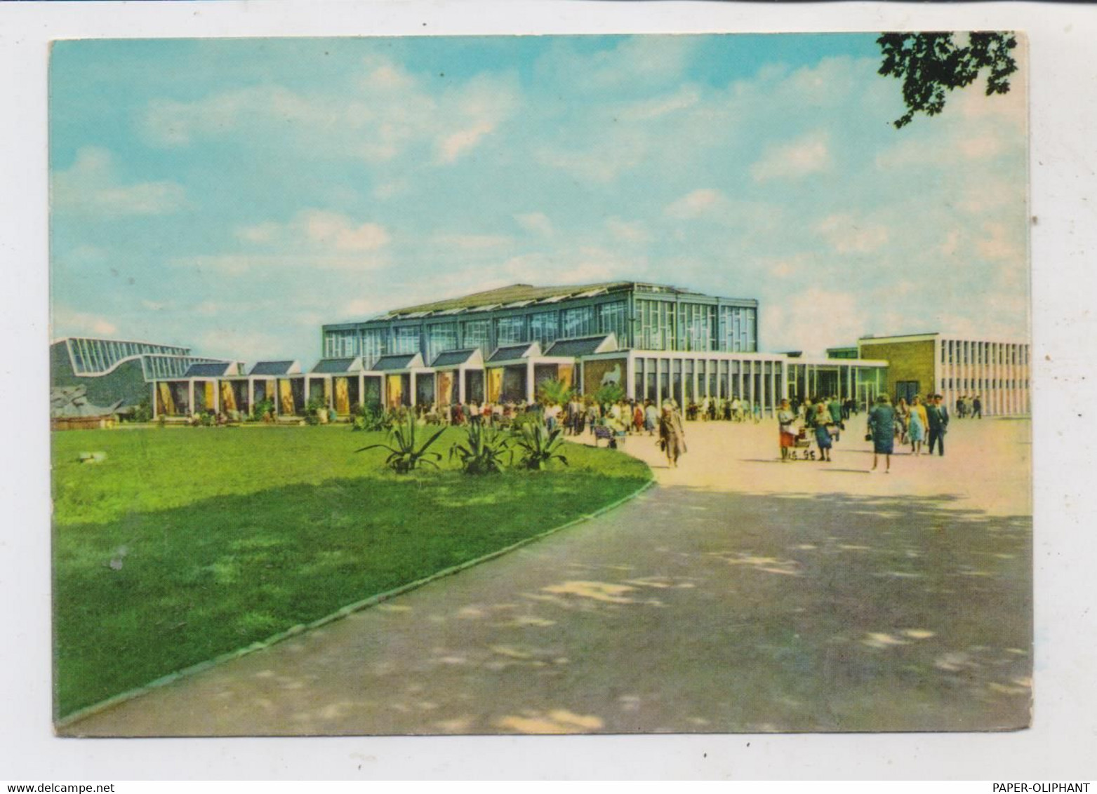 1000 BERLIN - FRIEDRICHSFELDE, TIERPARK / ZOO Berlin, Alfred - Brehm - RaubtierhausE - Hohenschoenhausen