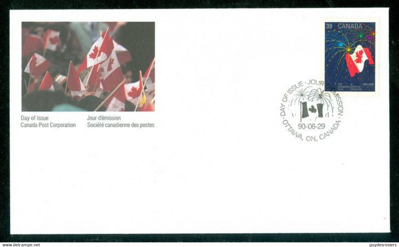 Jour Du CANADA Day; Timbre Scott # 1278 Stamp; Pli Premier Jour / First Day Cover (9963) - Storia Postale