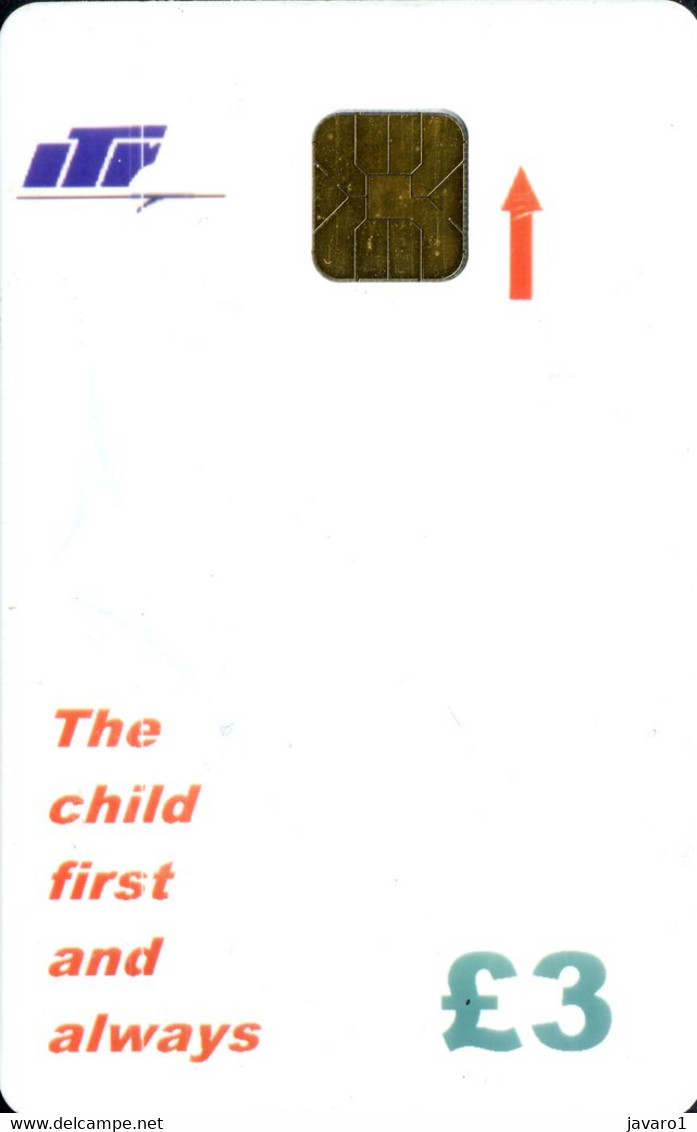 ITR : ITR01 3L The Child First And Always ( Batch: 00023 017) USED - Eurostar, Cardlink & Railcall