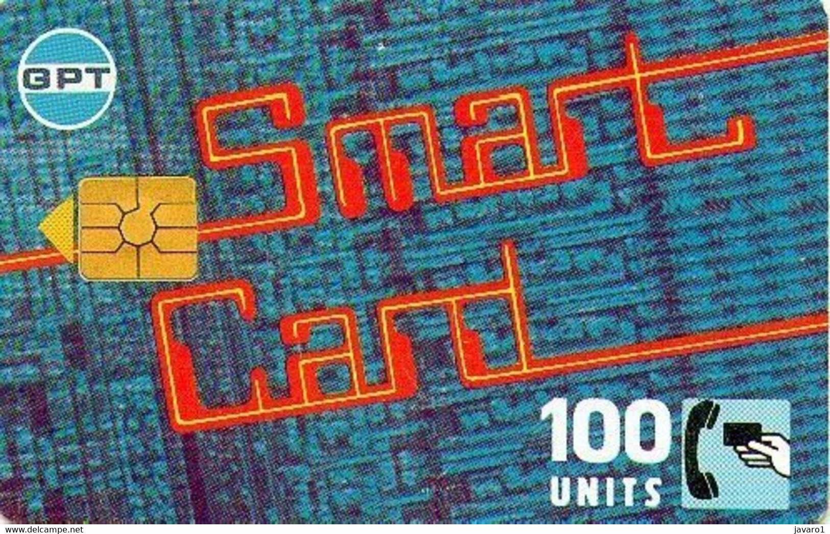 GPT DEMO : P20 'SMART CARD' 100 U. GPT Paypho ( Batch: 100/GPT/3465) USED - [ 5] Eurostar, Cardlink & Railcall