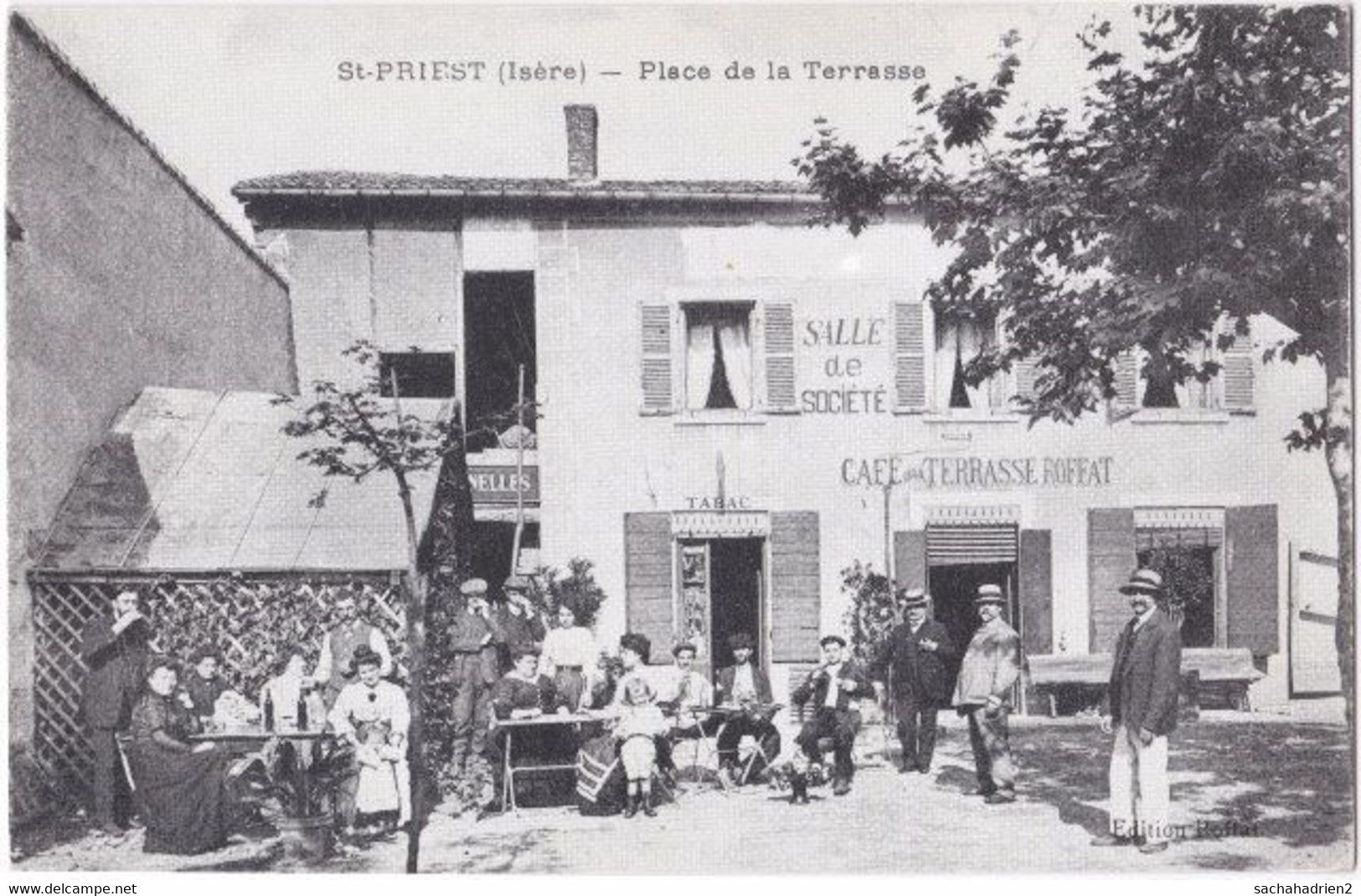 69. ST-PRIEST. Place De La Terrasse (Reproduction) - Saint Priest