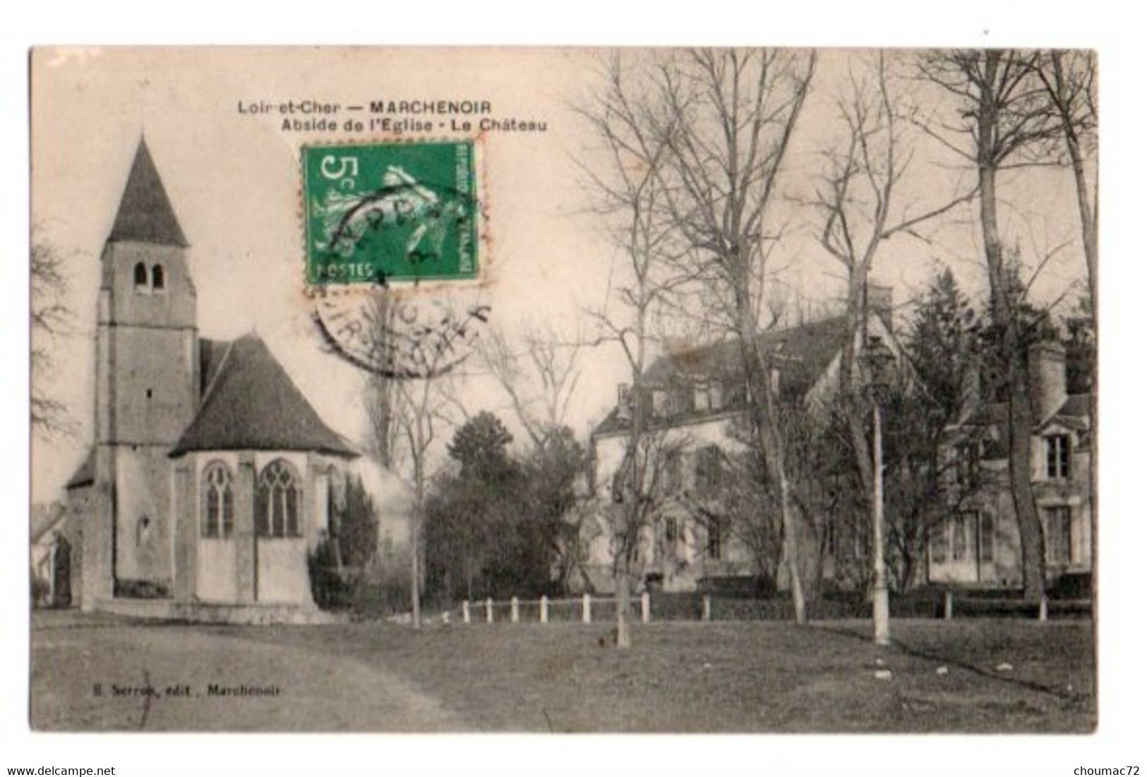 (41) 3210, Marchenoir, Serron, Abside De L'Eglise, Le Château - Marchenoir