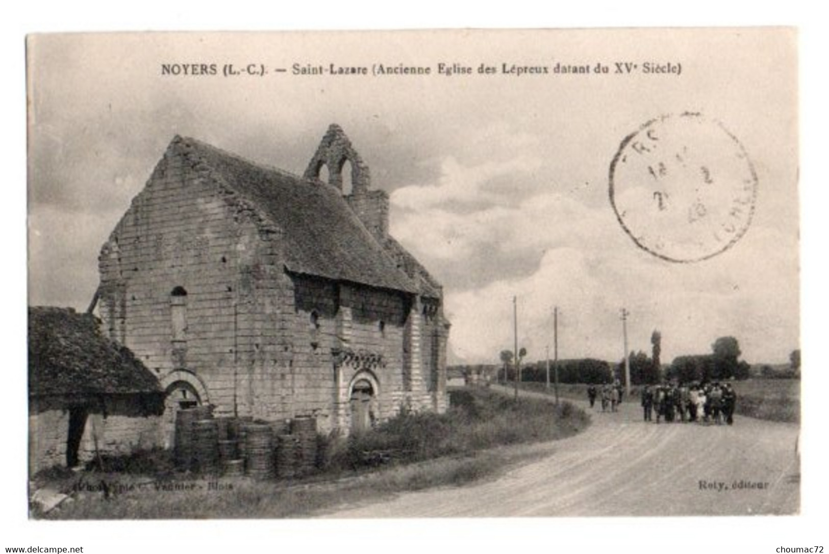 (41) 3431, Noyers, Rety, Saint-Lazare, Ancienne Eglise Des Lépreux, état - Noyers Sur Cher
