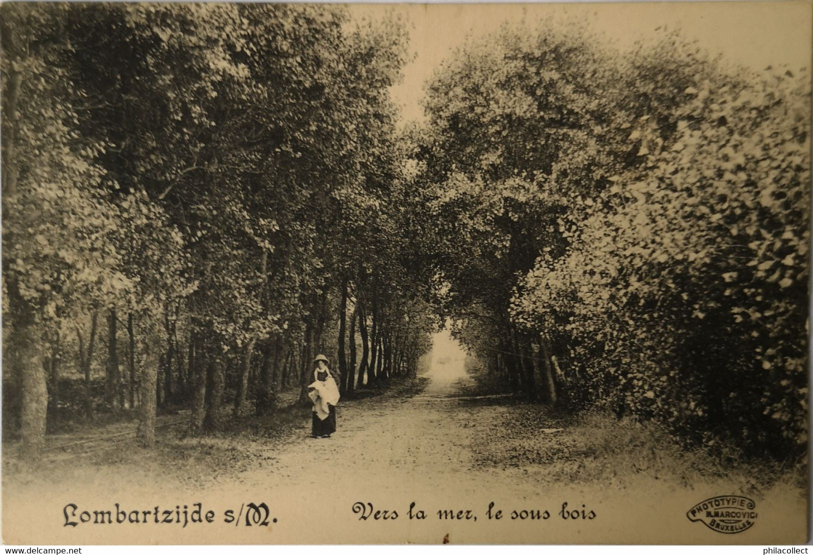 Lombardsijde - Lombartzijde // Vers La Mer - Le Sous Bois 19??  Marcovici - Middelkerke