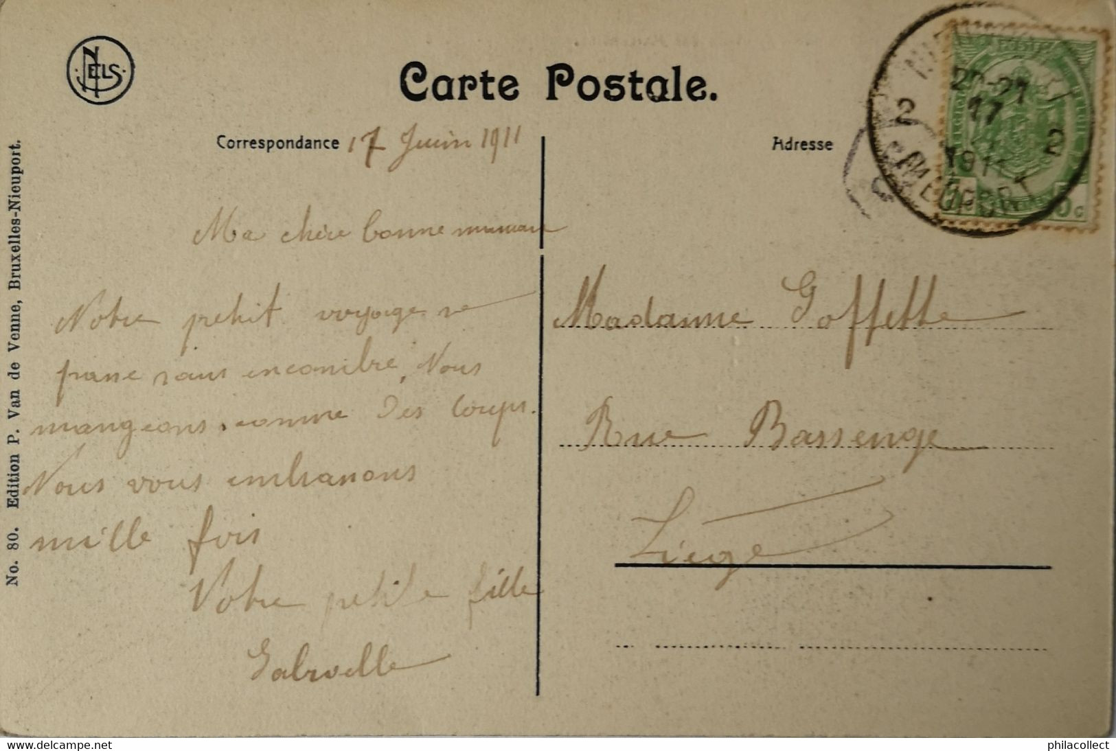 Lombardsijde - Lombartzijde // Villa Scolaire Des Marcunvins 1911 - Middelkerke
