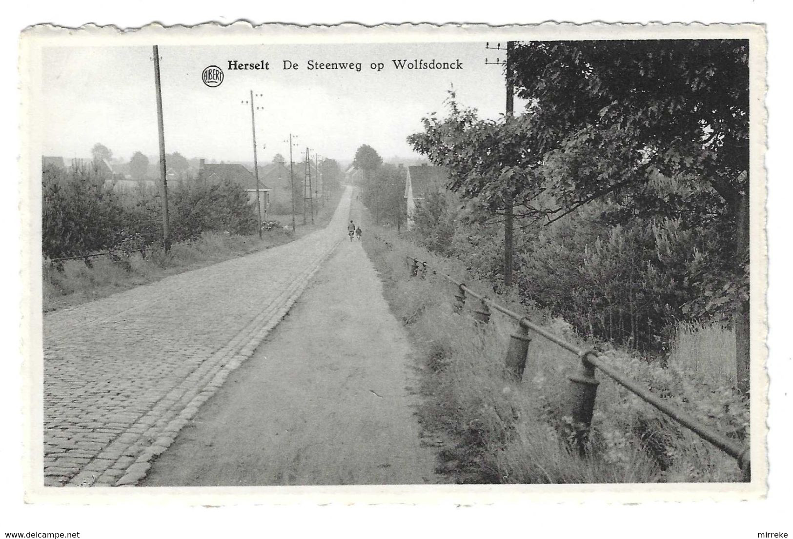 @F@  -  HERSELT  -  De Steenweg Op Wolfsdonck  -  Zie / Voir Scan - Herselt