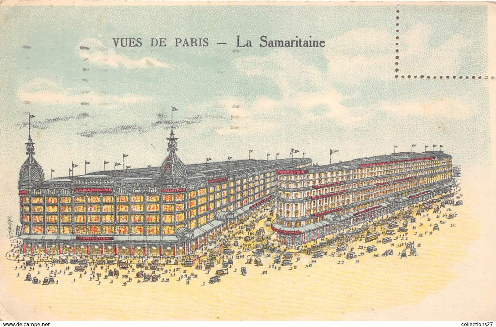 PARIS-75001-VUES DE PARIS- LA SAMARITAINE - Arrondissement: 01