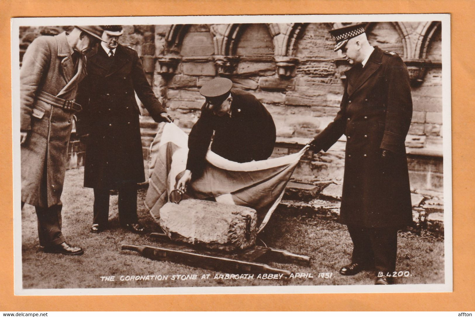 Arbroath UK 1951 Postcard - Angus