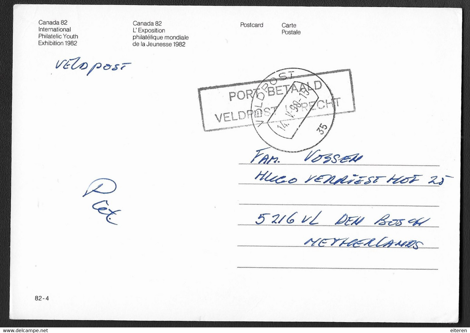 Veldpost 35 -1990 - Poststempels/ Marcofilie