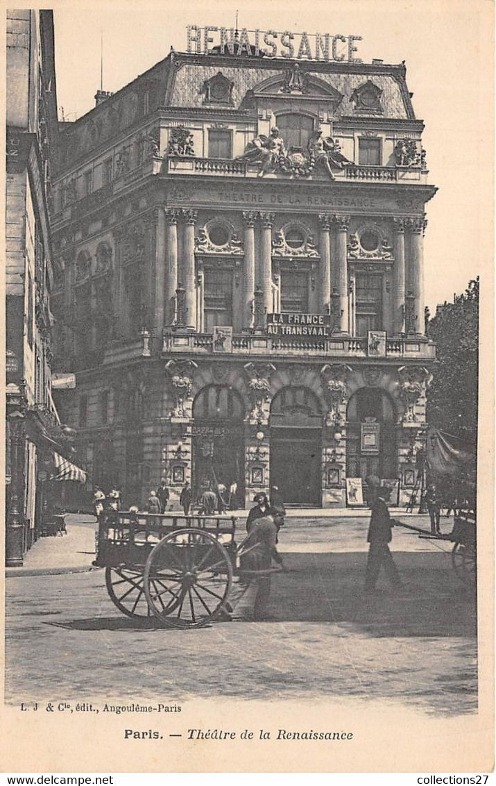 PARIS-75010-THEATRE DE LA RENAISSANCE - Arrondissement: 10