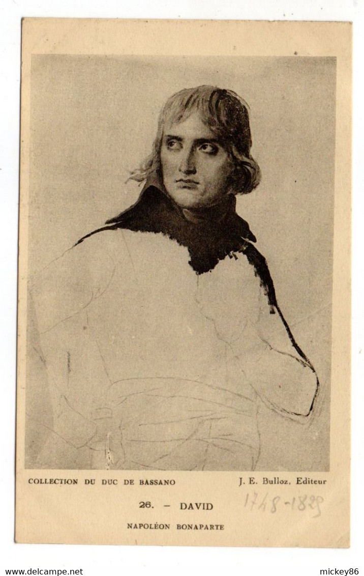 Histoire--  Napoléon Bonaparte  Par  David........Collec Du Duc De Bassano - Geschichte