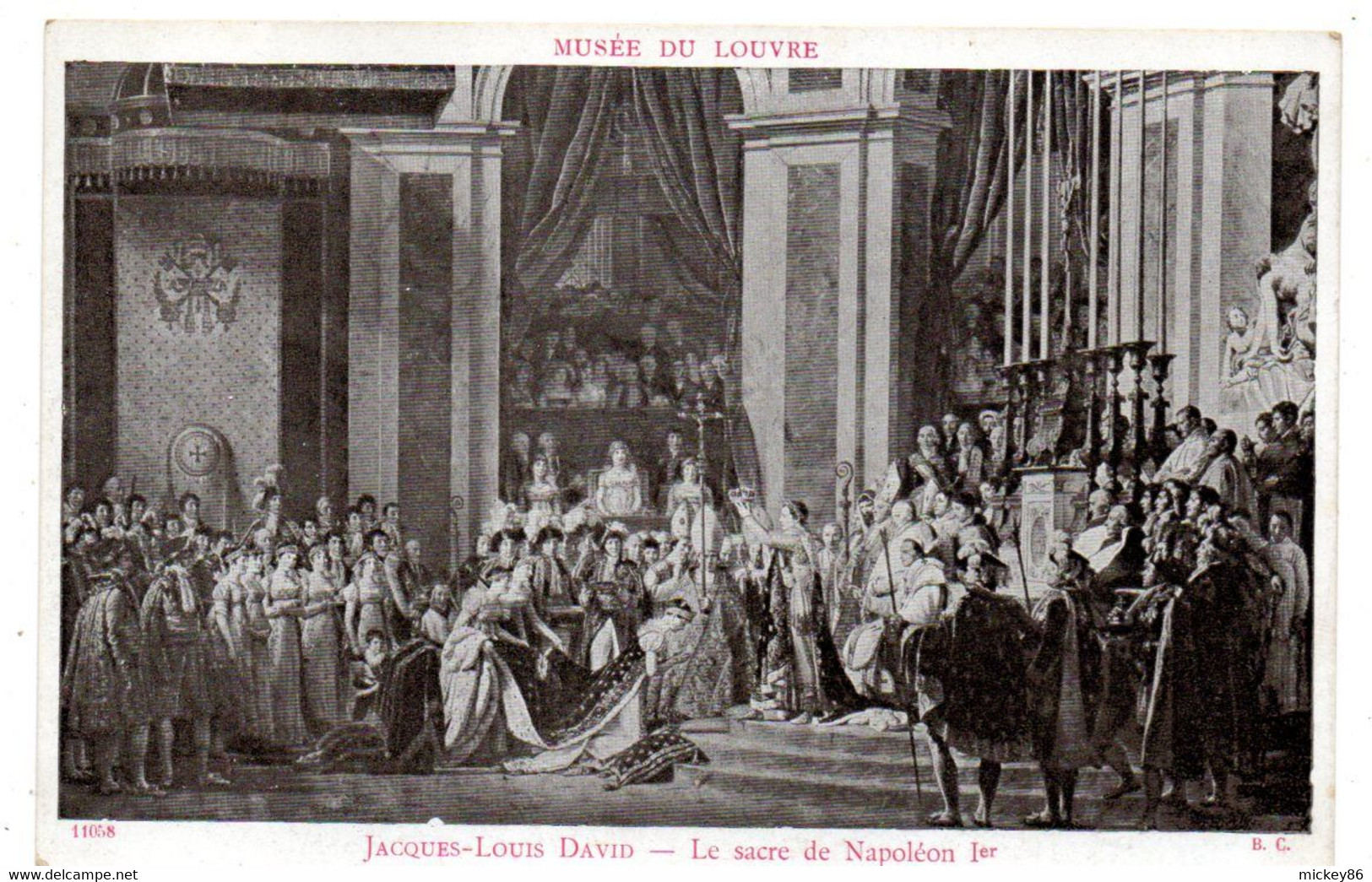 Histoire-- Le Sacre De  Napoléon 1er  Par  David....... - History