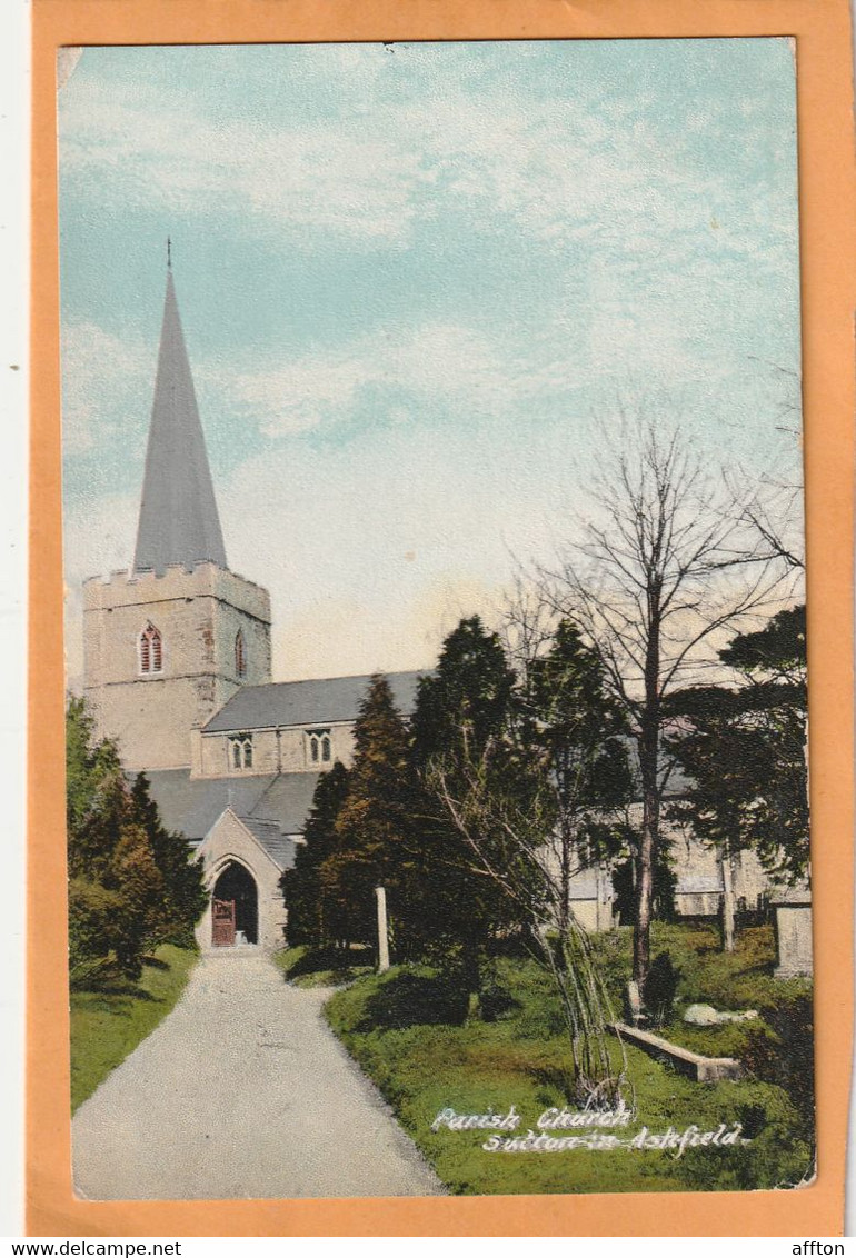 Sutton-in-Ashfield UK 1910 Postcard - Andere & Zonder Classificatie