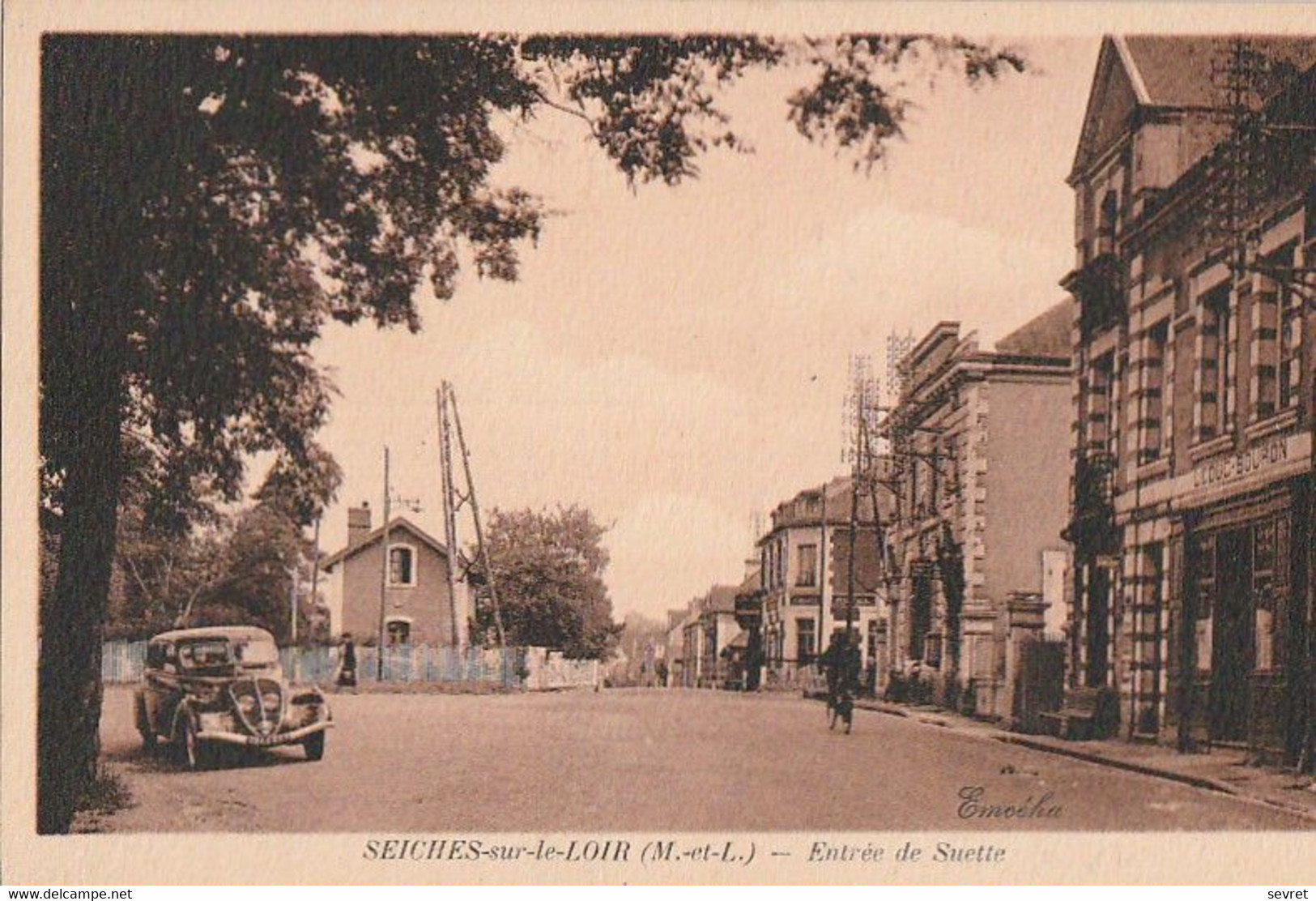 SEICHES-sur-le-LOIR. -  Entrée De Suette - Seiches Sur Le Loir