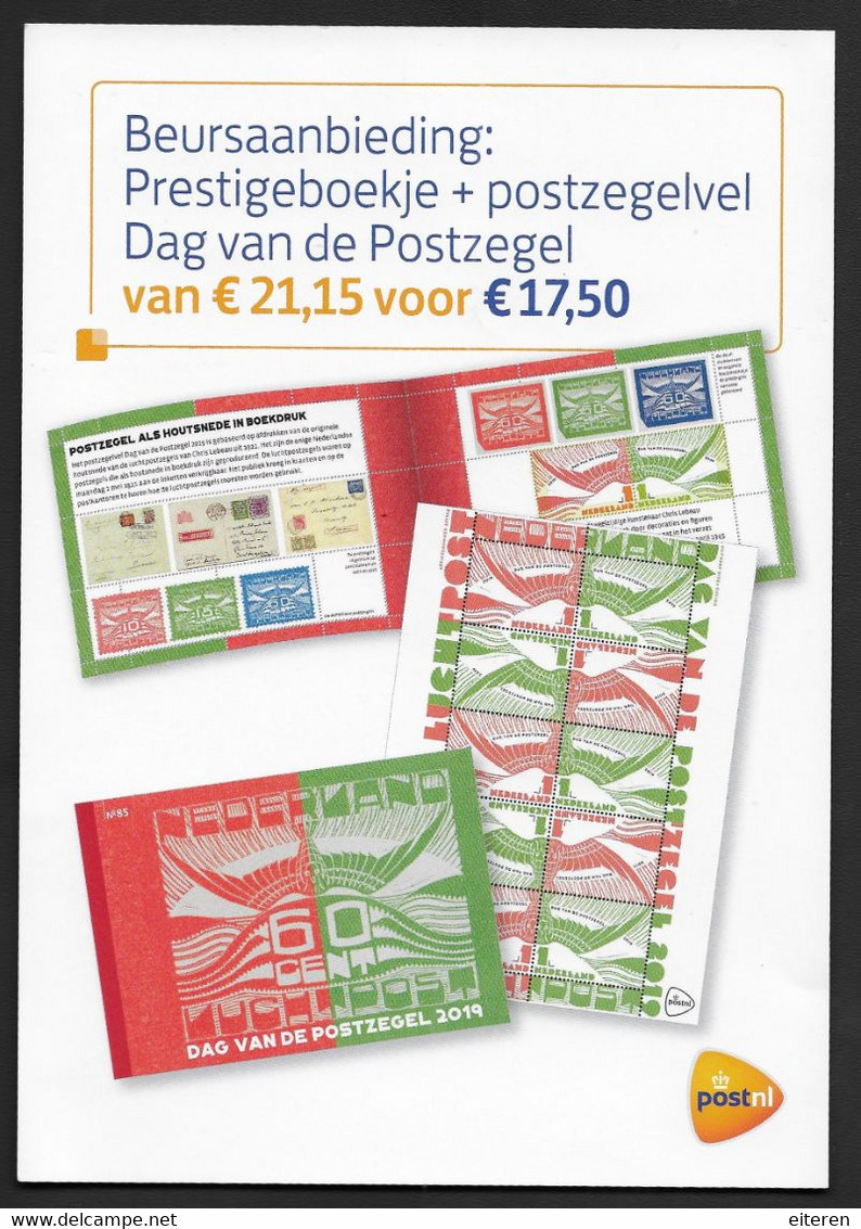 Beursaanbieding Postex Dag Van De Postzegel 2019 Met Uitgifteprogramma 1e Helft 2020 - Other & Unclassified