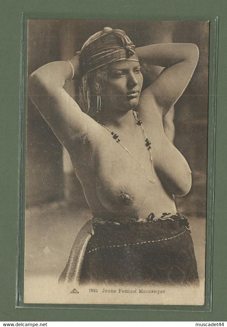 CARTE POSTALE JEUNE FEMME MAURESQUE SEINS NUS EROTICA EROTIC - Sin Clasificación