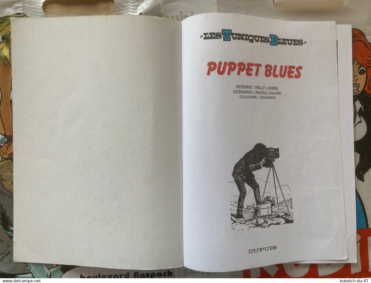 BD Tuniques Bleues - Pupet Blues - Tome 39 (2004) - Tuniques Bleues, Les