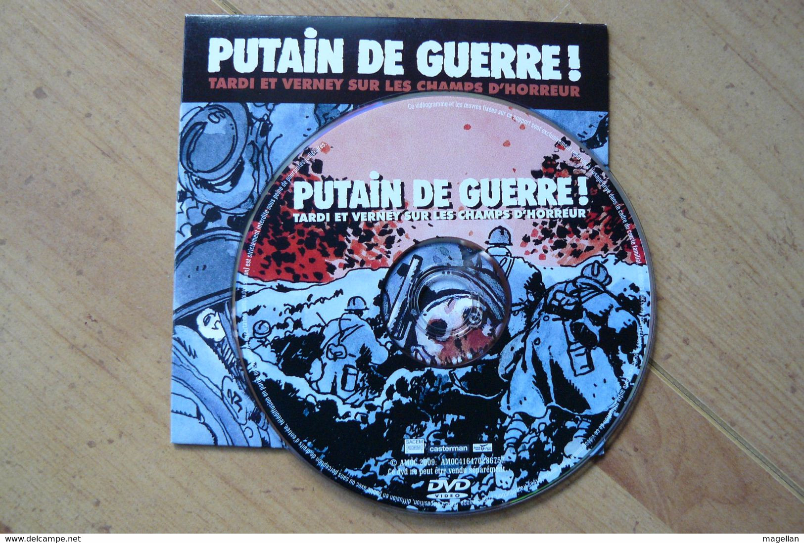Tardi - Putain De Guerre Tomes 1 & 2 (avec DVD) - Casterman - EO 2008/2009 - Tardi