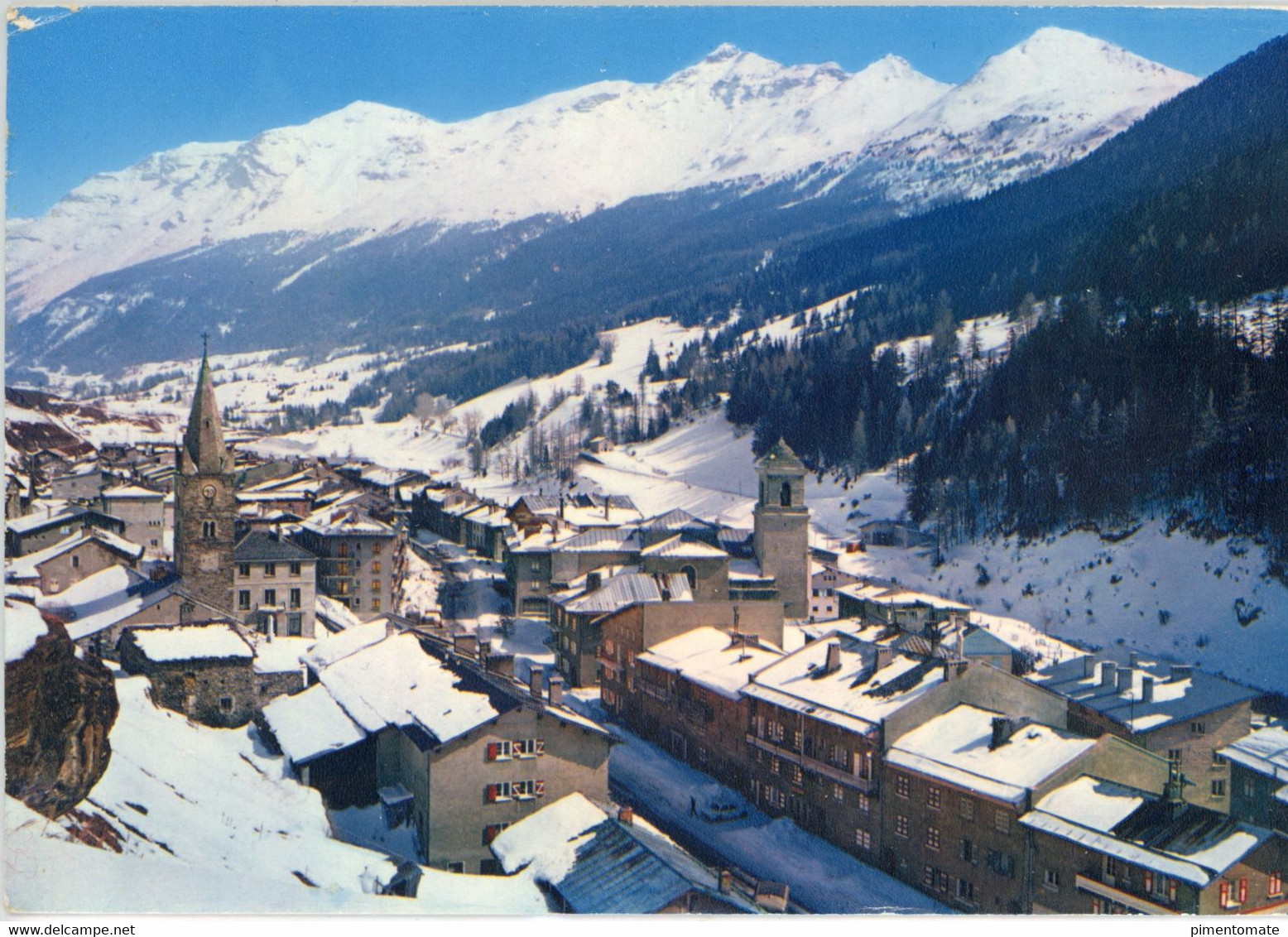 VAL CENIS LANSLEBOURG LANSLEVILLARD VUE GENERALE 1976 - Val Cenis