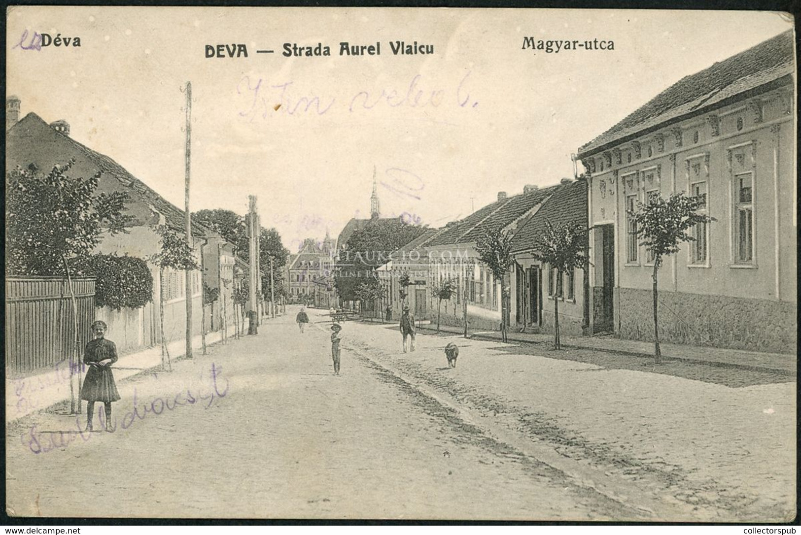 DÉVA 1910. Ca. Régi Képeslap - Romania