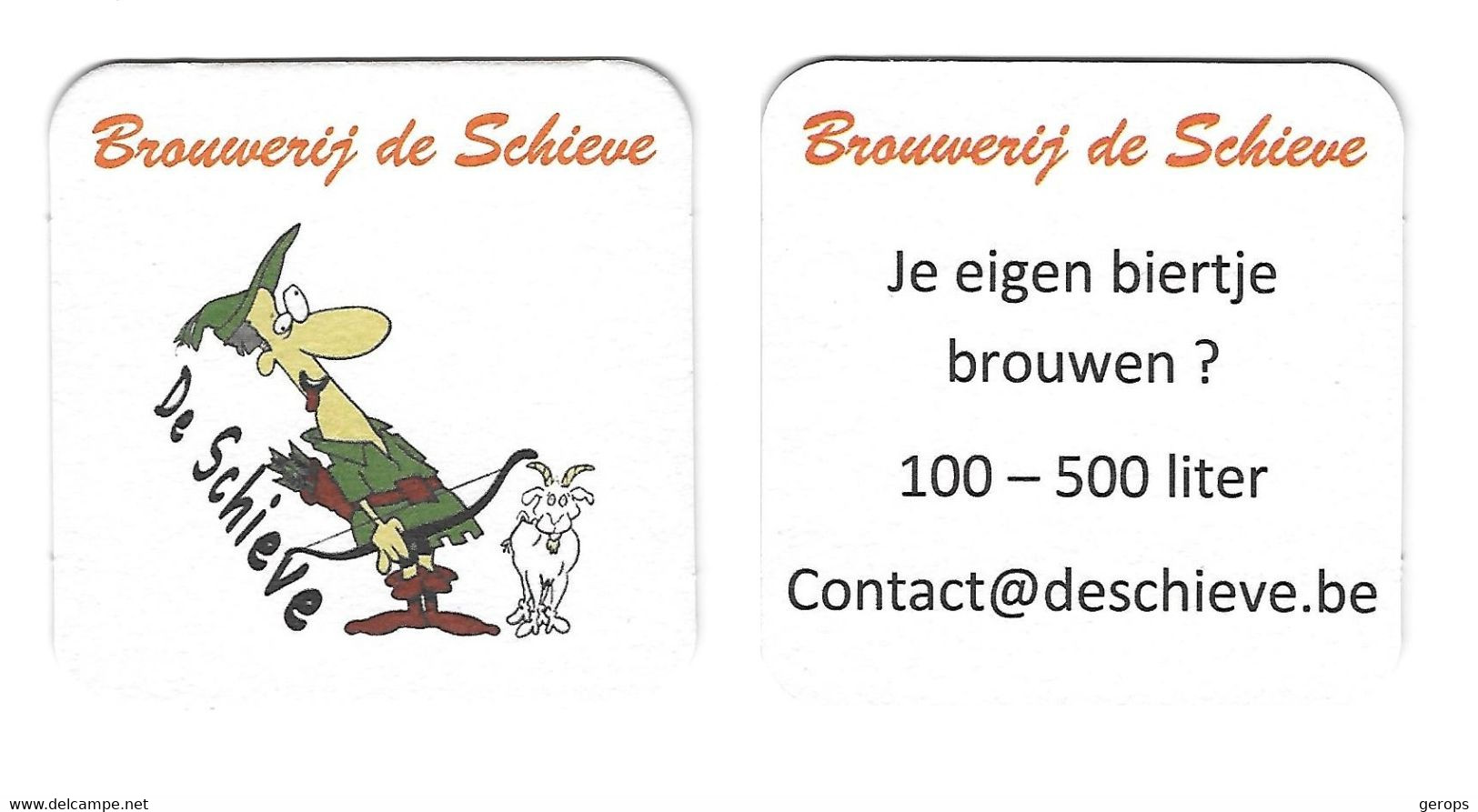 87a Brij. De Schieve Olmen Rv - Beer Mats