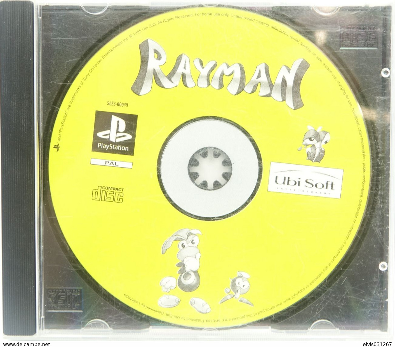 SONY PLAYSTATION ONE PS1 : RAYMAN 1 LOOSE - Playstation