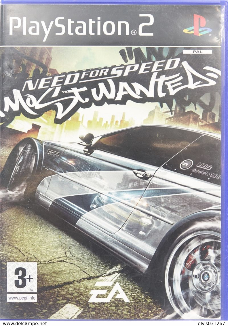 SONY PLAYSTATION TWO 2 PS2 : NEED FOR SPEED MOST WANTED - ELECTRONIC ARTS - Playstation 2