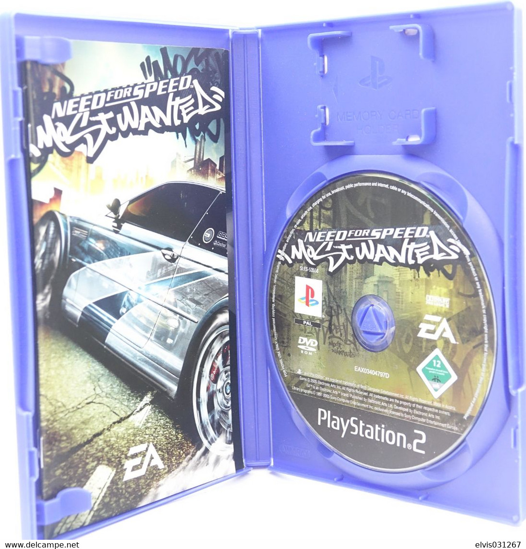 SONY PLAYSTATION TWO 2 PS2 : NEED FOR SPEED MOST WANTED - ELECTRONIC ARTS - Playstation 2