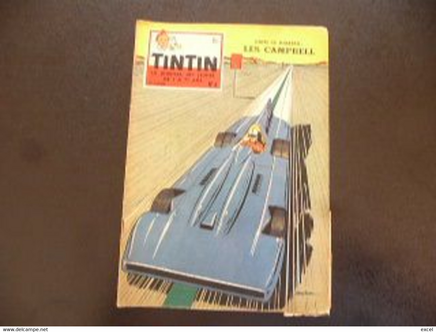 Journal Tintin N°4 1959 - Couverture Graton - Tintin