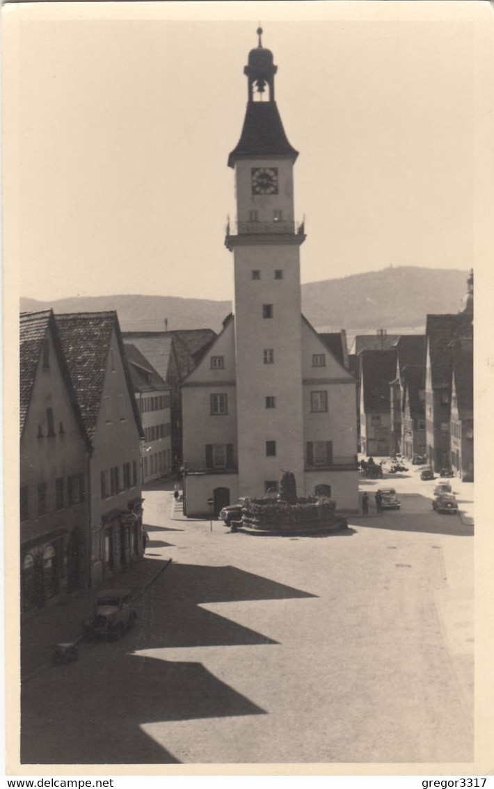 B3333) Sehr Alte FOTO AK RATHAUS - Platz Mit KIRCHE U. Häusern Mit Sehr Alten AUTOS Vor 1933 HERSBRUCK Bayern - Hersbruck