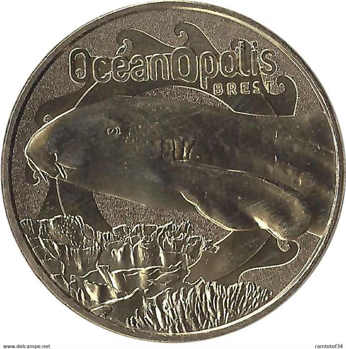 2022 MDP290 - BREST - Océanopolis 10 (Requin Zèbre) / MONNAIE DE PARIS - 2022