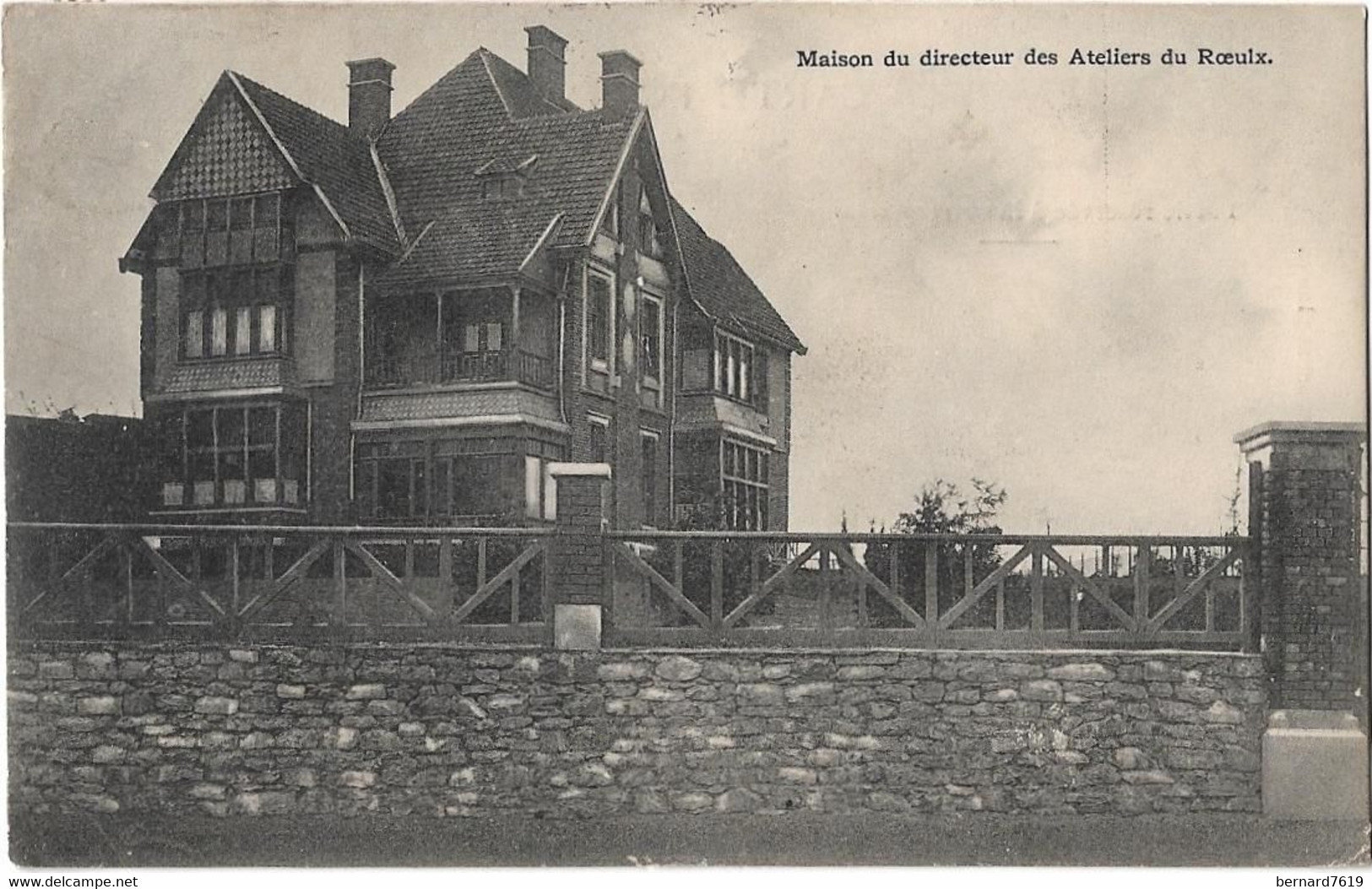 Belgique -  Le Roeulx -  Maison Du Directeur - Le Roeulx